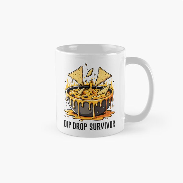 Item preview, Clean Dip Drop Survivor Nacho Cheese and Food Humor designed and sold by SplashTastic.