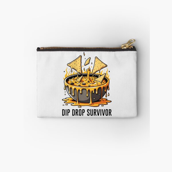 Item preview, Clean Dip Drop Survivor Nacho Cheese and Food Humor designed and sold by SplashTastic.