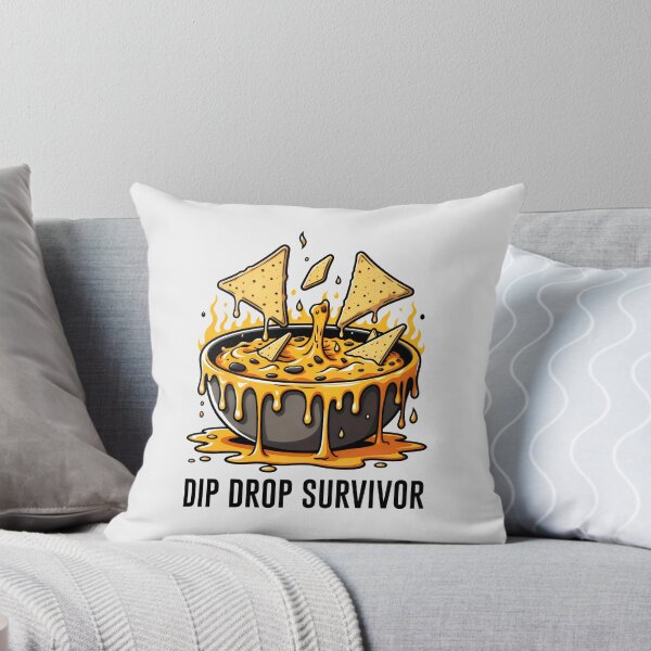 Item preview, Clean Dip Drop Survivor Nacho Cheese and Food Humor designed and sold by SplashTastic.