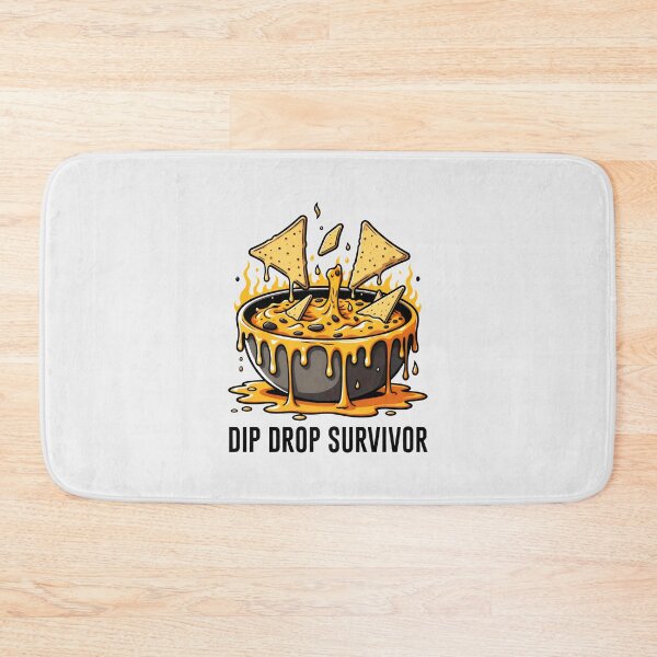 Item preview, Clean Dip Drop Survivor Nacho Cheese and Food Humor designed and sold by SplashTastic.
