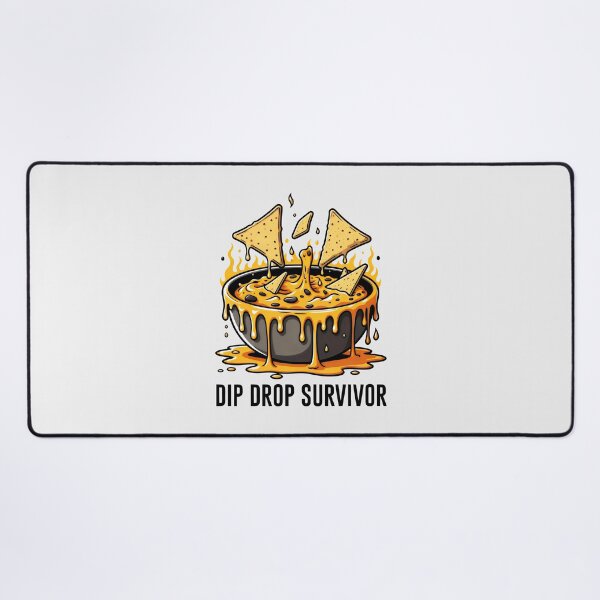 Item preview, Clean Dip Drop Survivor Nacho Cheese and Food Humor designed and sold by SplashTastic.