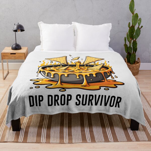 Item preview, Clean Dip Drop Survivor Nacho Cheese and Food Humor designed and sold by SplashTastic.