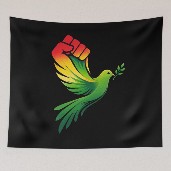 Item preview, Raised Fist to Dove Unity Symbol designed and sold by Myra365Art.