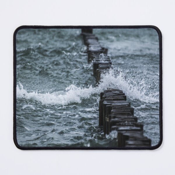 Item preview, Seascape monochrome minimal decor art  designed and sold by Natart1004.