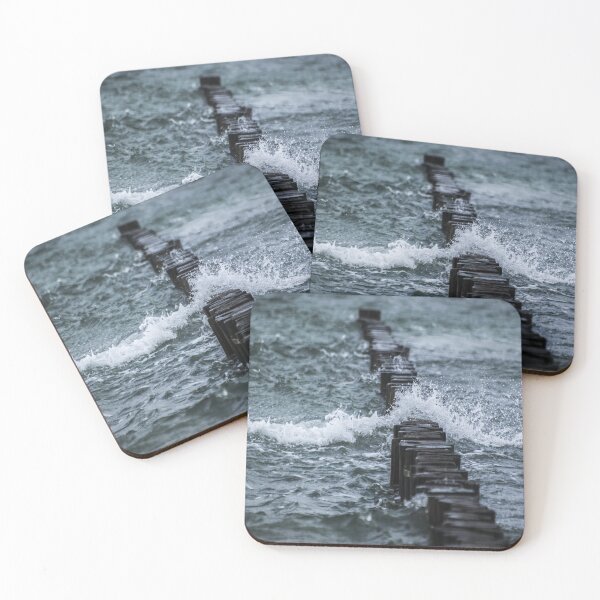 Item preview, Seascape monochrome minimal decor art  designed and sold by Natart1004.