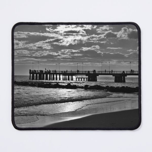 Item preview, Black and white seascape minimal decor art designed and sold by Natart1004.