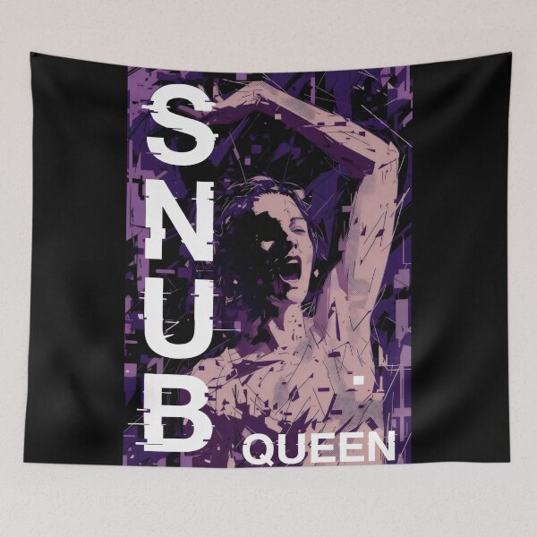 Item preview, Snub Queen Vaporwave Glitch and Synthwave Aesthetic designed and sold by SplashTastic.