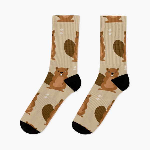 Item preview, Beavers on brown designed and sold by reneesillus.