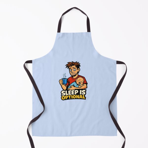 Item preview, Sleep Is Optional Funny Dad Design – New Dad Exhausted Father Humor designed and sold by MirAgency.