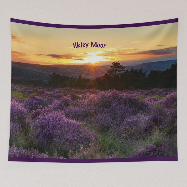 Item preview, Ilkley Moor Sunset designed and sold by Alisonchambers2.