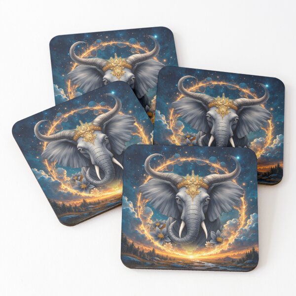 Item preview, Crowned Guardian of the Celestial Gate, the elefant designed and sold by nicky2342.
