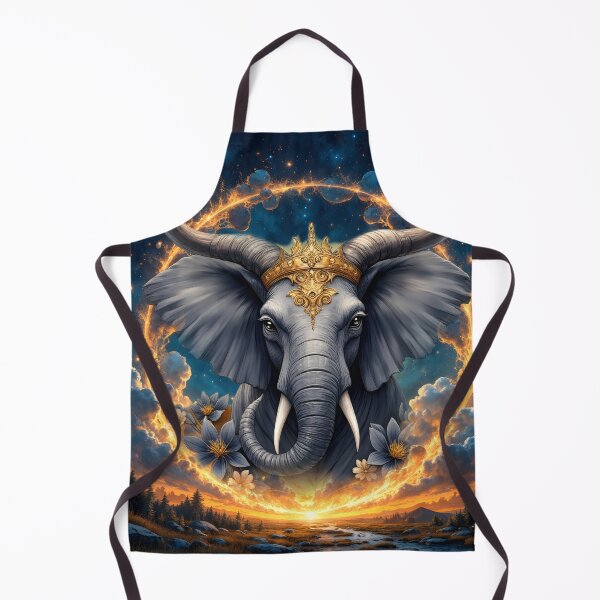 Item preview, Crowned Guardian of the Celestial Gate, the elefant designed and sold by nicky2342.