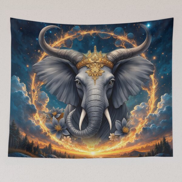 Item preview, Crowned Guardian of the Celestial Gate, the elefant designed and sold by nicky2342.