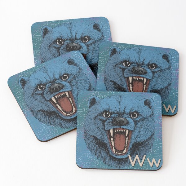 Item preview, W is for Wolverine - Uncommon Animals of the Alphabet  designed and sold by Andy Marshall.