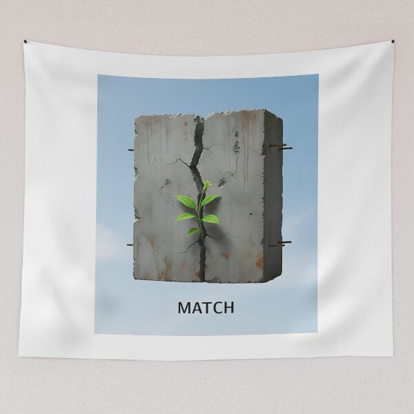Item preview, Copia de MATCH - Persistence blue designed and sold by MaxNitrofoska.