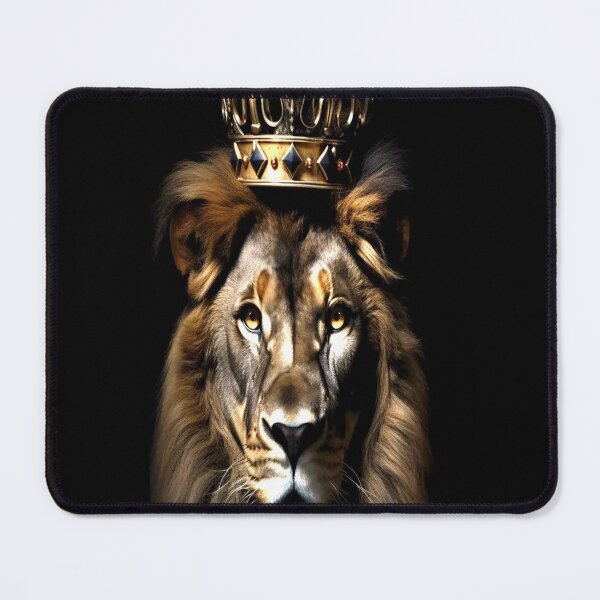 Item preview, Crowned in Shadow | Royal Lion | Regal Crowned Lion | Crowned Lion Design designed and sold by Heisenberg-Arts.