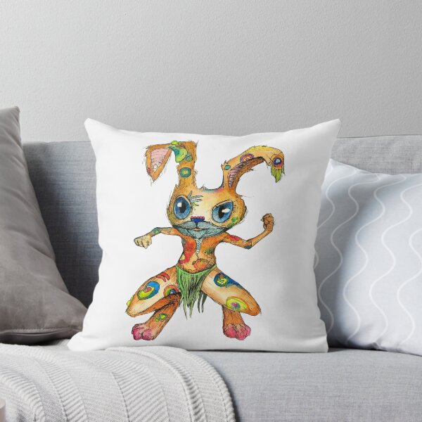 Item preview, colorful, angry rabbit designed and sold by Beronise.