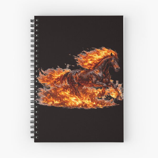 Item preview, Inferno Stallion – Untamed Fire in Motion designed and sold by Tadeusz1.
