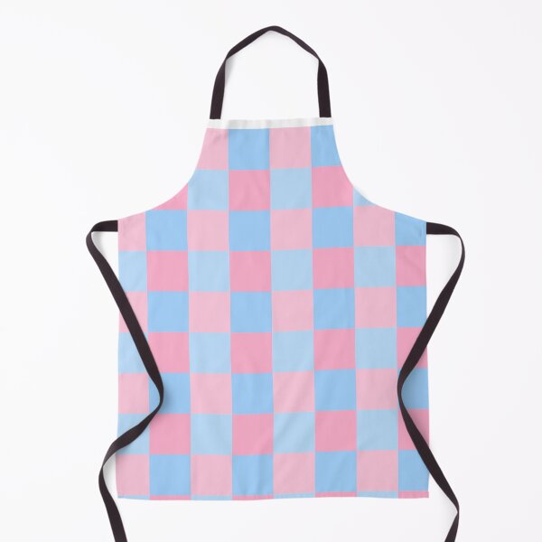 Item preview, Pastel Dreamland Pink and Blue Checkerboard Pattern designed and sold by Zaya_art.