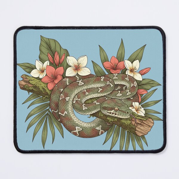 Item preview, Madagascar Tree Boa Tropical Jungle designed and sold by BirdsnStuff.