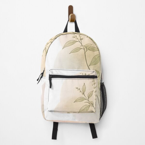 Item preview, Vintage Botanical Branch with Soft Watercolor Background designed and sold by blankTeeShirt.