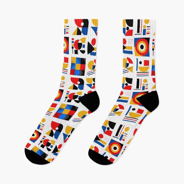 Item preview, Bauhaus Style Geometric Seamless Pattern designed and sold by CreativebyTKK.