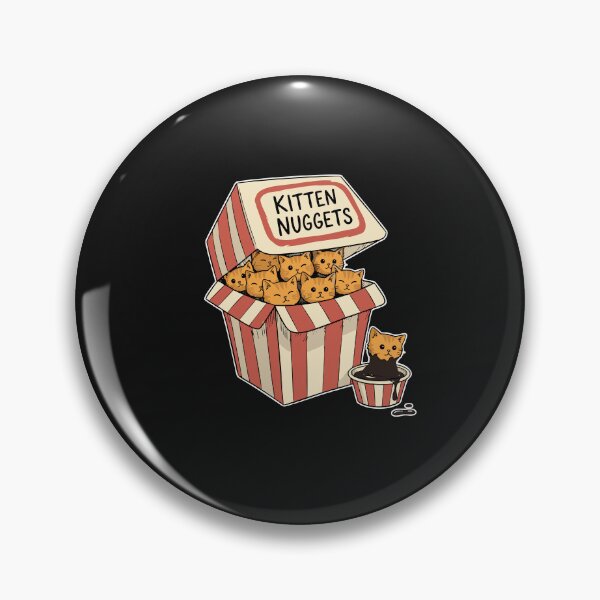 Item preview, Funny Cat Owner Kitten Nuggets Food Pun For Cat Lover Gift  designed and sold by alenaz.