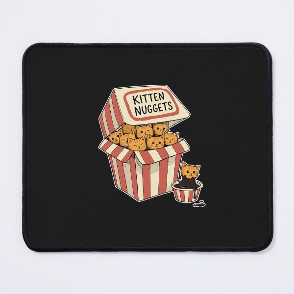 Item preview, Funny Cat Owner Kitten Nuggets Food Pun For Cat Lover Gift designed and sold by alenaz.