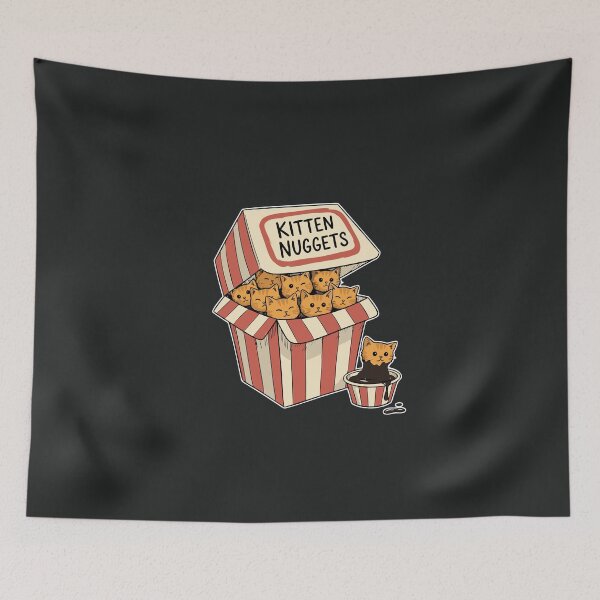 Item preview, Funny Cat Owner Kitten Nuggets Food Pun For Cat Lover Gift  designed and sold by alenaz.