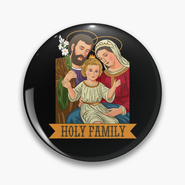 Item preview, Jesus, Virgin Mary and St Joseph designed and sold by eloisestewart.