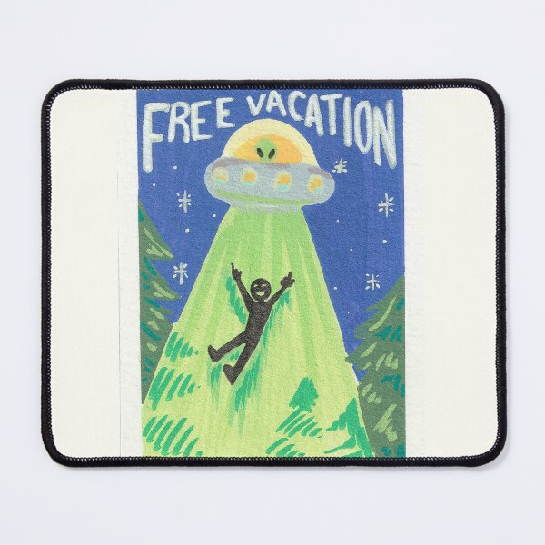 Item preview, alien abduction: free vacation designed and sold by Ro Draws.