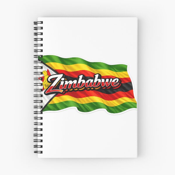 Item preview, Zimbabwe Waving Flag Typography – Zimbabwe National Pride Patriotic Country Design designed and sold by GarnerSupplyCo.