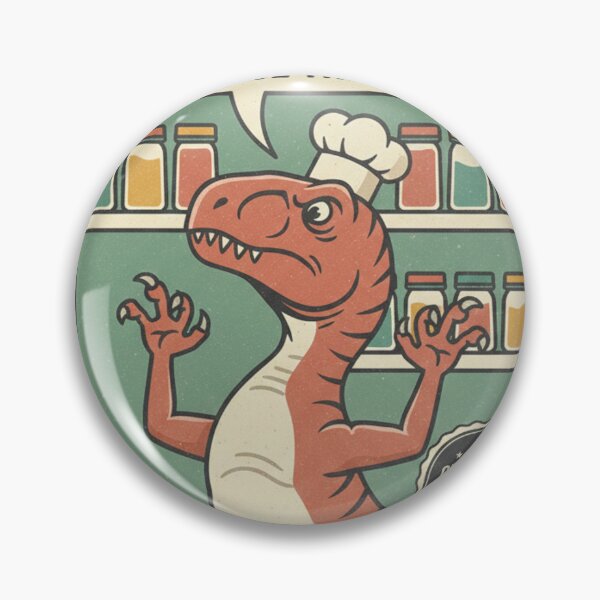 Item preview, Funny T-Rex Chef Spice Therapy Short Arms Cooking Humor designed and sold by Wear Sculpt.