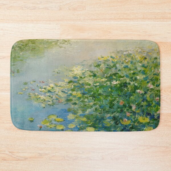 Item preview, Monet Water Lilies Impressionist Painting | Serene Pond Floral Fine Art designed and sold by Tamas Das.