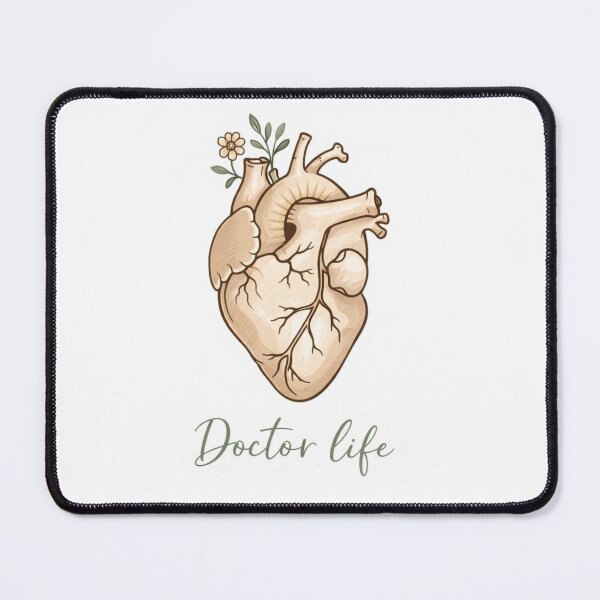 Artikelvorschau, Doktorleben: Anatomische Herzillustration entworfen und verkauft von DayStoreDesigns.