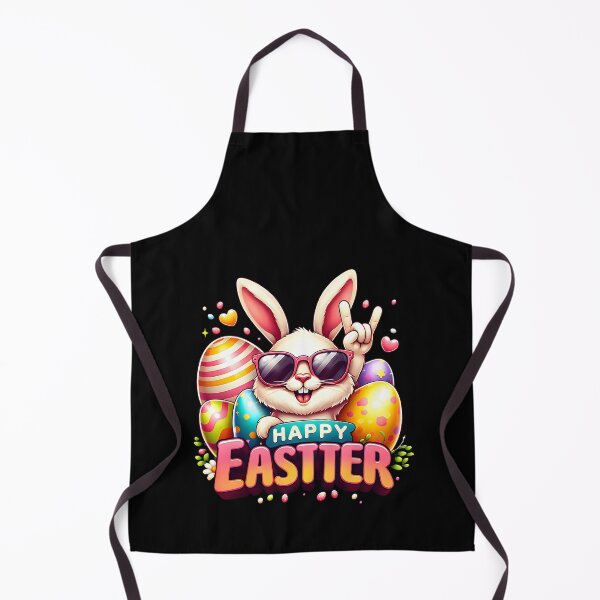 Item preview, Happy Easter Cool Bunny designed and sold by FreshPixelArt.