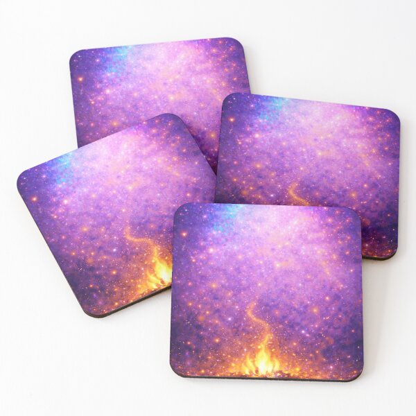 Item preview, Sparks of fire against purple designed and sold by chihuahuashower.