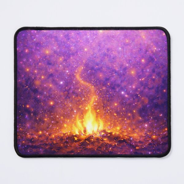 Item preview, Sparks of fire against purple designed and sold by chihuahuashower.