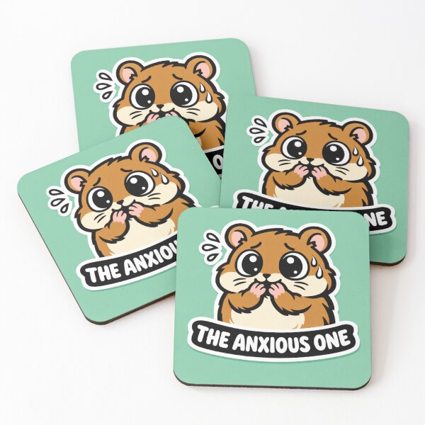 Item preview, The Anxious One Hamster designed and sold by Ari Munandar.