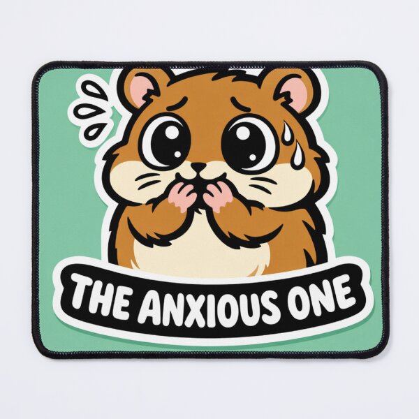 Item preview, The Anxious One Hamster designed and sold by Ari Munandar.