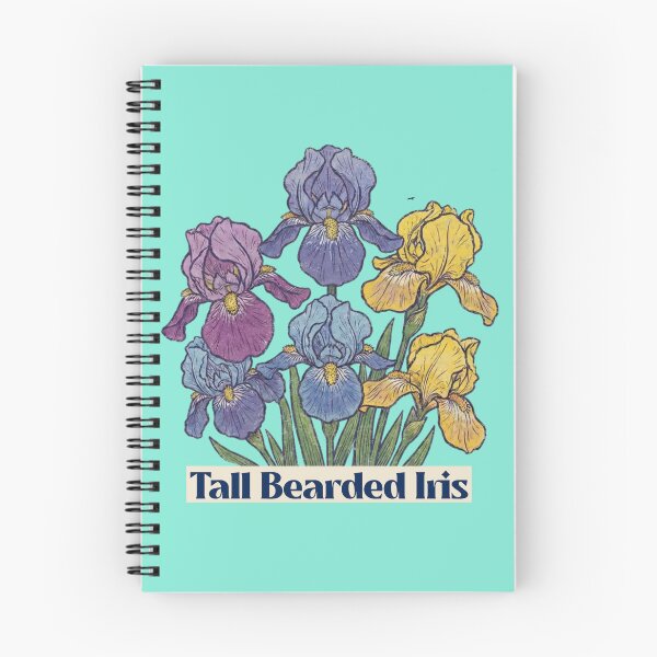 Item preview, Tall Bearded Iris Illustration  designed and sold by Rockyctees.