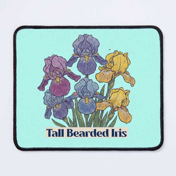 Item preview, Tall Bearded Iris Illustration  designed and sold by Rockyctees.