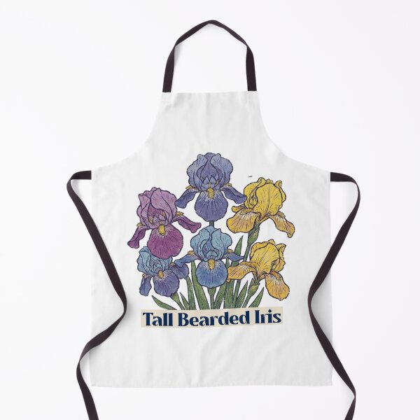 Item preview, Tall Bearded Iris Illustration  designed and sold by Rockyctees.