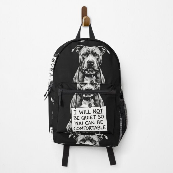 Item preview, Pitbull Advocacy I Will Not Be Quiet Sketch designed and sold by AdyKurniawan.