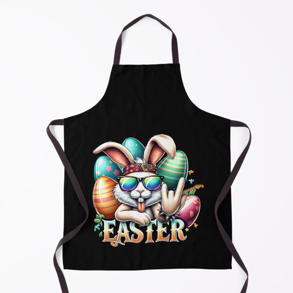 Item preview, Happy Easter Cool Bunny designed and sold by FreshPixelArt.
