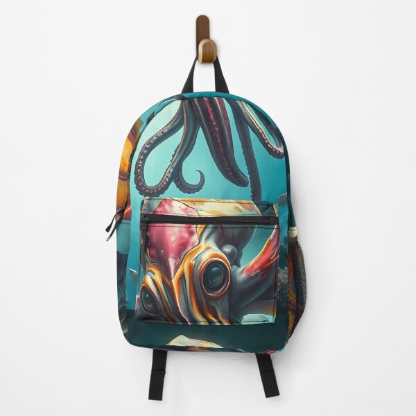 Item preview, Underwater Squid Adventure designed and sold by cuprum.
