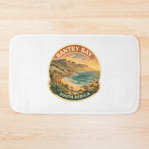 Item preview, Bantry Bay South Africa – Coastal Panorama with Twelve Apostles and Clifton Beach near Cape Town’s Atlantic Seaboard designed and sold by Aryabek.