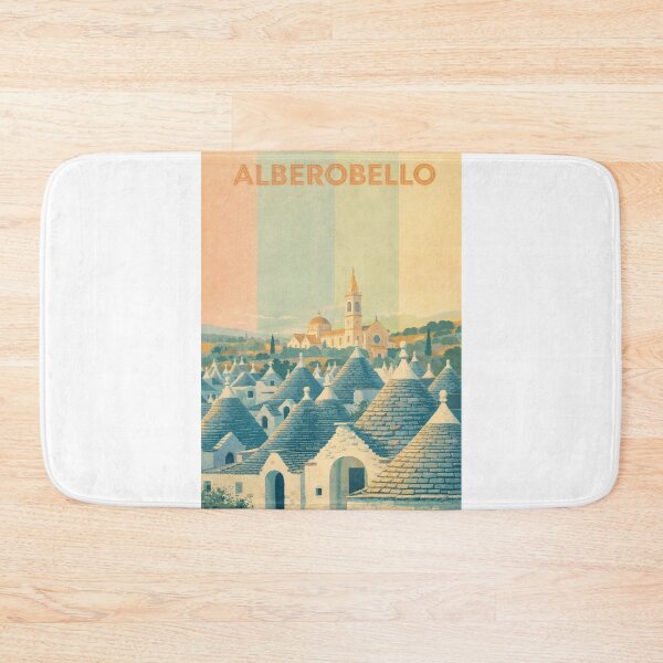 Aperçu de l'œuvre Alberobello Italie – Toits de trulli emblématiques dans la vallée d'Itria dans les Pouilles, près de Bari et Locorotondo créée et vendue par Aryabek.