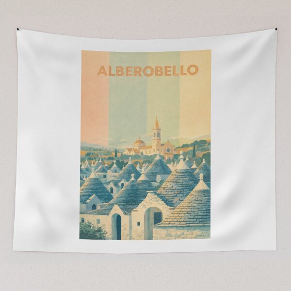 Item preview, Alberobello Italy – Iconic Trulli Rooftops in Puglia’s Itria Valley near Bari and Locorotondo designed and sold by Aryabek.