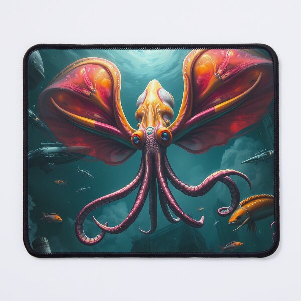 Item preview, Fantastical Deep Sea Creature designed and sold by cuprum.